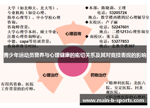 青少年运动员营养与心理健康的密切关系及其对竞技表现的影响 青少年运动员营养与心理健康的密切关系及其对竞技表现的影响